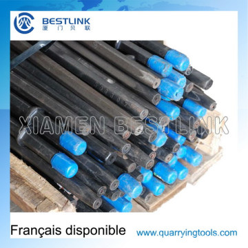 Hexagon 108mm Taper Drill Steel para Minería de Roca